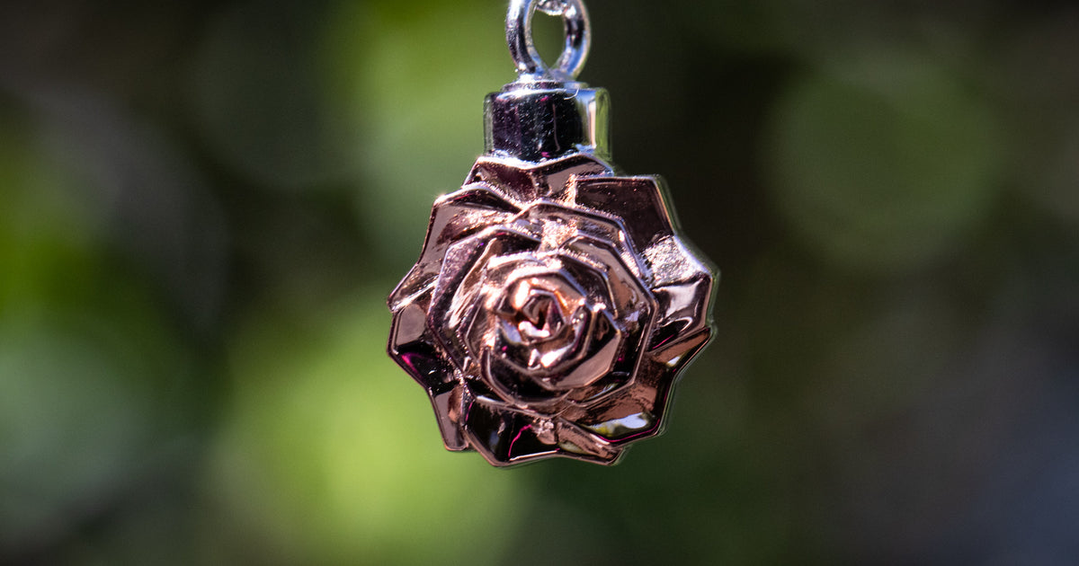 Eco-Resin: Rose Petal Necklace / Earrings – Storm King Art Center
