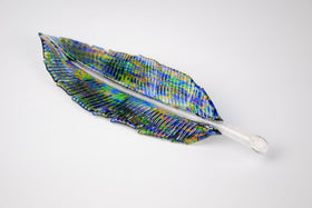 Feather Suncatcher with Cremation Ash