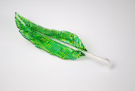 Feather Suncatcher with Cremation Ash