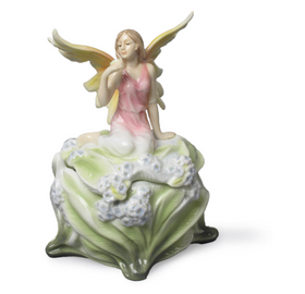 blue bonnet fairy keepsake urn