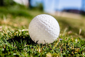 Standard Enamel Golf Ball with Infused Cremation Ash